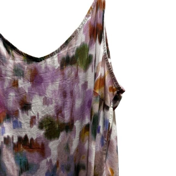 Torrid Ava White Floral Stretch Challis Cami Tank Top Size 2 - Picture 3 of 6